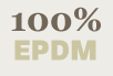 100% EPDM Rubber